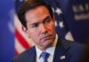 Marco Rubio diz que terrorismo surge da esquerda radical.