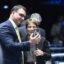 Tereza Cristina confirma conversa com Flávio Bolsonaro sobre vaga de vice