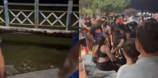 Duas mulheres ficam feridas após desabamento em calçadão de Morada Nova, no Ceará