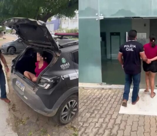 Mulher é presa no Ceará por suspeita de estupro contra adolescente de 13 anos
