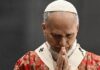 Papa Leão XIV exige proteção à vida desde a concepção