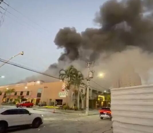 Incêndio em shopping de Fortaleza é registrado nesta quinta, 16