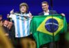 PT aciona Gonet para investigar participação de Milei em evento de Flávio Bolsonaro.