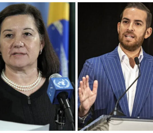 EUA revogam visto da embaixadora do Brasil em Washington devido à demora do governo brasileiro em aceitar Daniel Perez como embaixador.