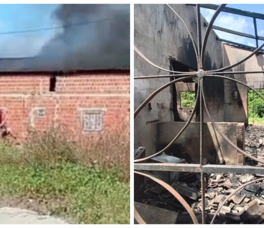 Homem agride ex-mulher na rua e incendeia casa com a filha de 13 anos em Guaiúba, no interior do Ceará