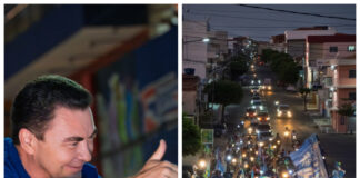 Carlos Kleber reúne multidão em Boa Viagem durante carreata e inauguração de comitê