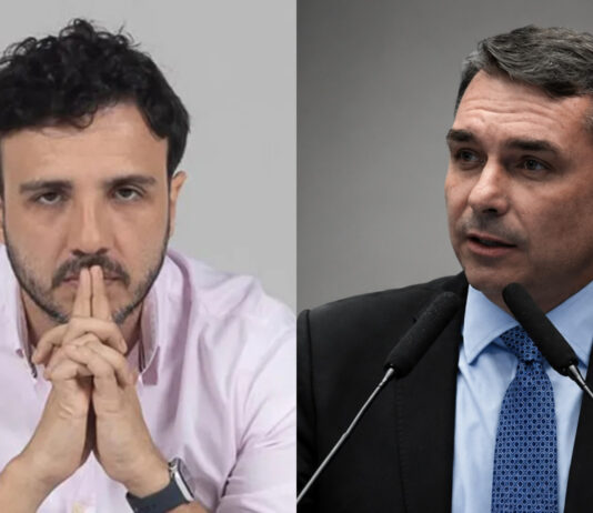 “Censura não pode ser banalizada”, diz Flávio Bolsonaro ao criticar decisão de Toffoli que suspendeu campanha de Renan Santos