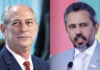 Pesquisa Datafolha traz Ciro Gomes com 19 pontos à frente de Elmano de Freitas na disputa do governo do Ceará.