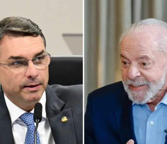 Pesquisa BTG/Nexus traz empate técnico entre Flávio Bolsonaro e Lula no 2° turno.