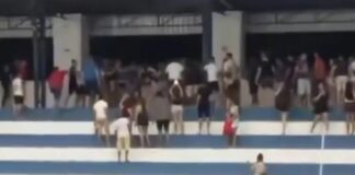 Tiros e brigas geram confusão durante final de futsal em Limoeiro do Norte