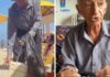 Idoso vende pudim em praia para pagar exames: “SUS demora”