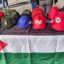 Ambulantes vendem bandeira palestina e quepe de Che antes de ato do PT
