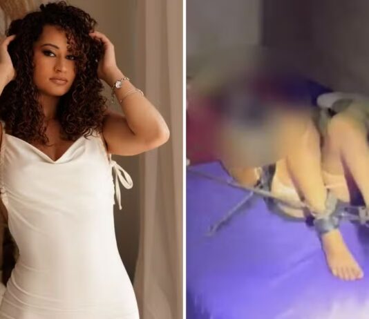 Mulher acorrentada pelo ex sobre audiência de custódia: “Uma vergonha”