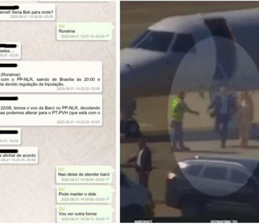 Mensagens indicam que Vorcaro priorizou voo de “Barci” no dia e no jato em que Moraes foi filmado