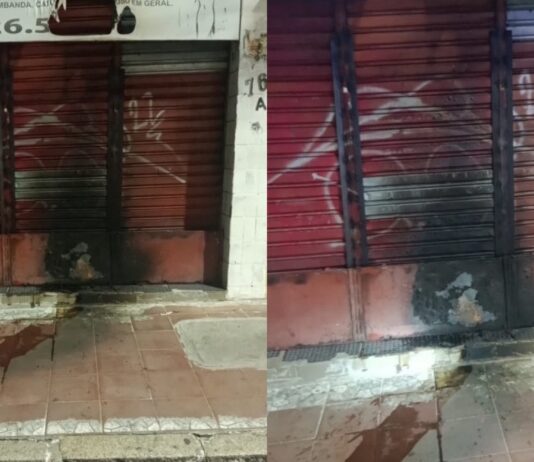 Lojas de artigos de umbanda são alvo de ataque com coquetel molotov no Centro de Fortaleza