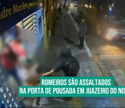 Romeiros são assaltados na porta de pousada em Juazeiro do Norte