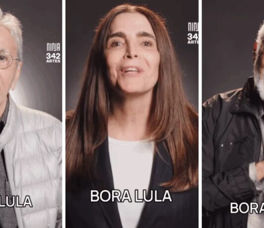 Em vídeo, alguns artistas manifestam apoio a Lula