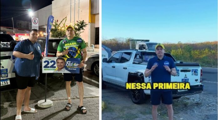 Dr. Adriano Barbosa promete levar o nome do Flávio Bolsonaro a mais de 60 municípios do interior do Ceará.