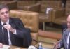 “Quer resolver de forma transparente? Vou levar ao plenário e quero a imprensa presente”, desafiou Mendonça a Moraes.