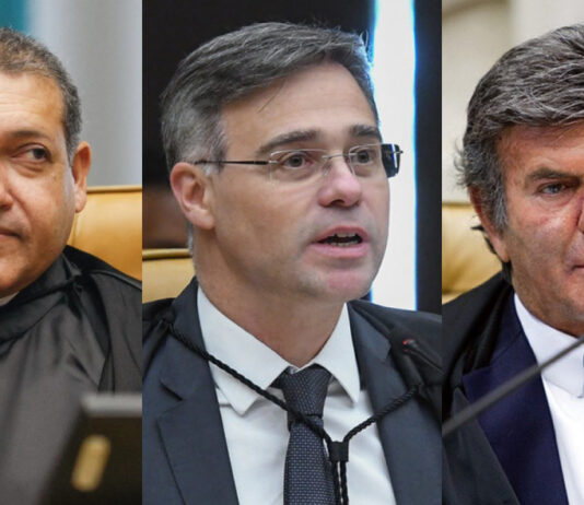 “Três inimigos”, diz Moraes sobre Fux, Nunes Marques e Mendonça