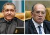 Nunes Marques bloqueia Gilmar após discussão no WhatsApp