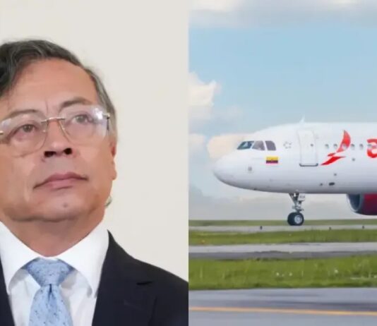 Avianca cancela passagens de Gustavo Petro por sanções dos EUA