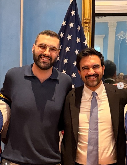 Prefeito e Fotografo palestino