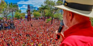 Cúpula do PT no Ceará comete fake news ao divulgar que reuniu 100 mil pessoas em evento com Lula.