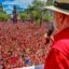 Cúpula do PT no Ceará comete fake news ao divulgar que reuniu 100 mil pessoas em evento com Lula.
