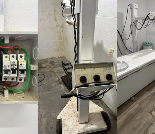 Funcionários denunciam falhas no serviço de radiologia de hospital em Icapuí, no interior do Ceará.