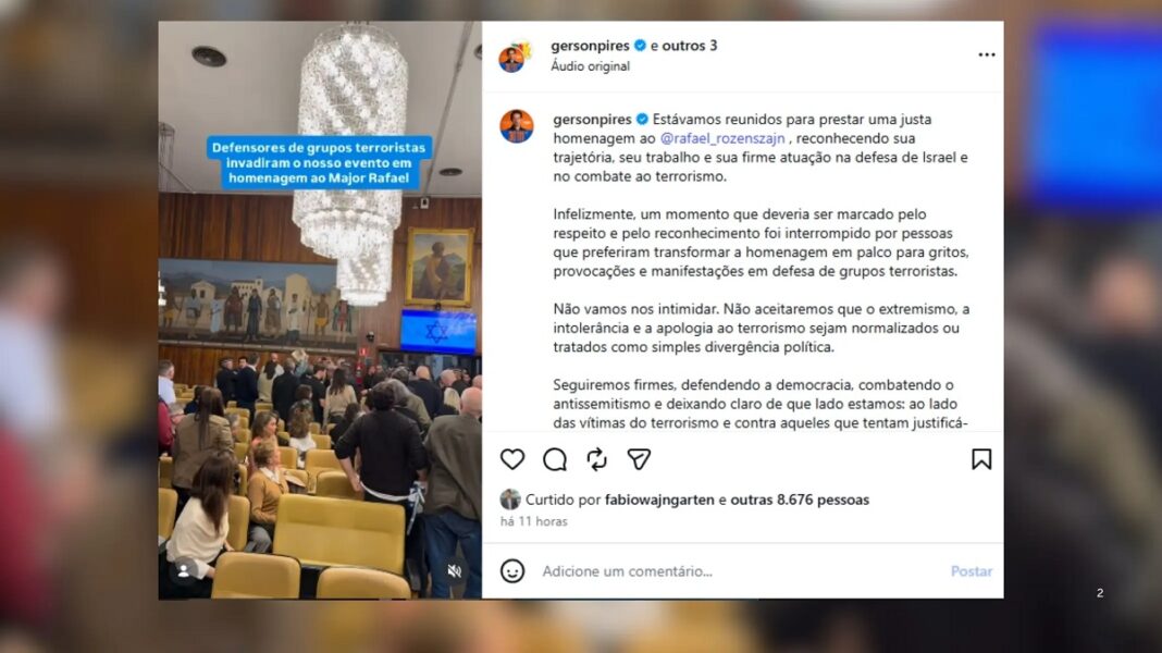 Grupo em apoio Palestina