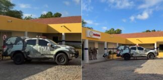 4 bandidos morrem em troca de tiros com a polícia em Canindé, no interior do Ceará.